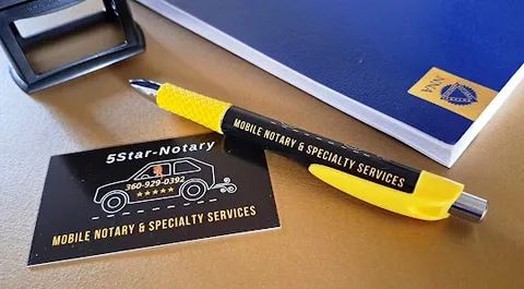 5 STAR Mobile Notary Services
