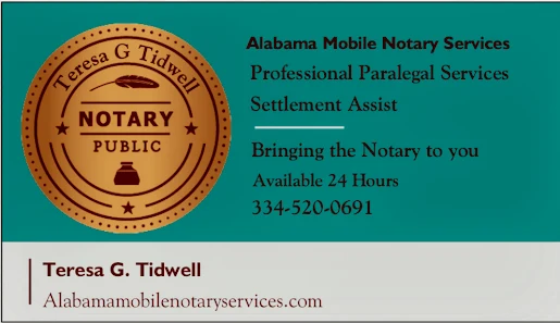 Alabama Mobile Notary Services