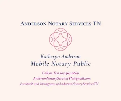 Anderson Notary Services TN