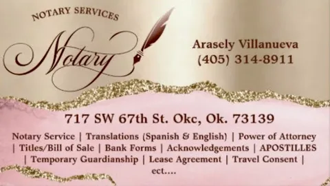 Arasely’s Notary Public & Translation Services