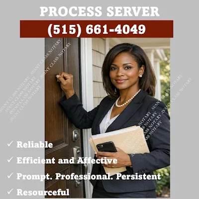 Avant Class Notary - Iowa Mobile Notary