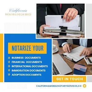 California Fine Notary