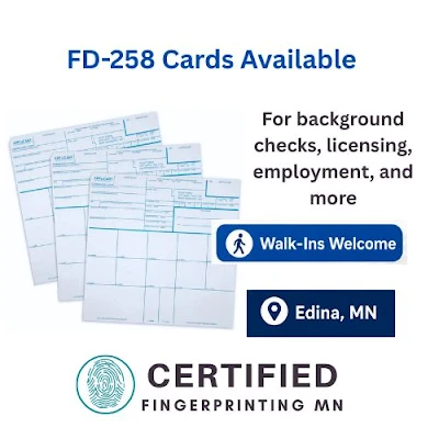 Certified Fingerprinting MN