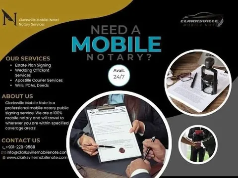 Clarksville Mobile Notary Services