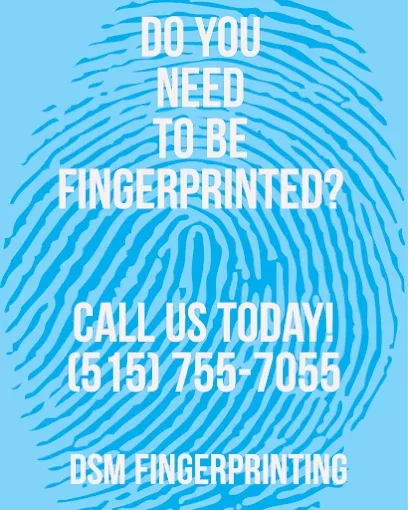 Des Moines Iowa Process Server and Fingerprinting Service