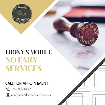 Ebony's Mobile Notary Service LLC (Apostille Agent)