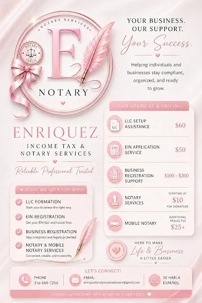 Enriquez Income Tax & Notary Services