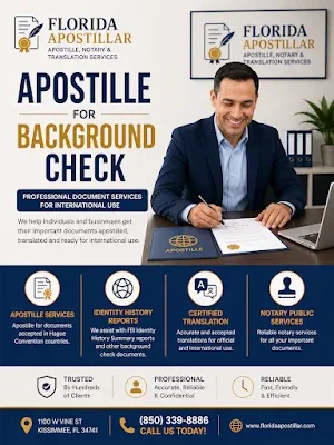 Florida Apostillar – Apostille, Notary Public & Translation Services