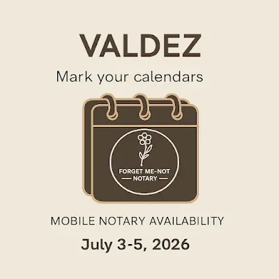 Forget-Me-Not Notary Services