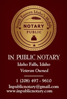 In Public Notary LLC Mobile Notary