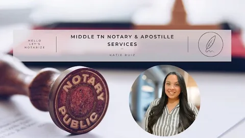 Middle TN Notary & Apostille Services