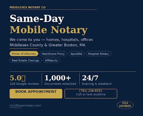 Middlesex Notary Co