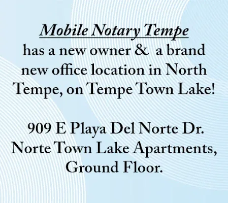 Mobile Notary Scottsdale