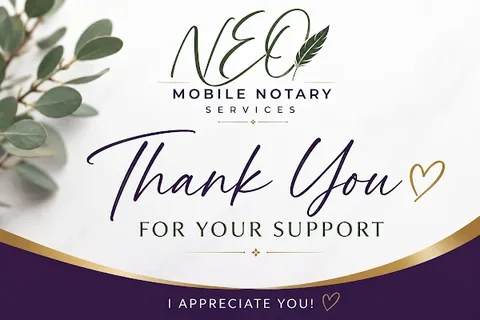 NEO Mobile Notary Services