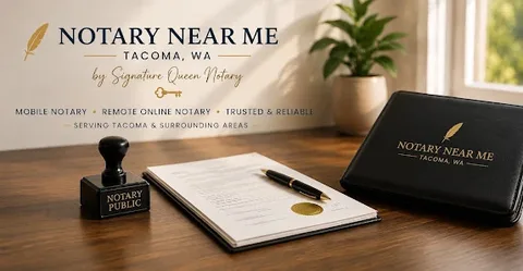 Notary Near Me Tacoma, WA