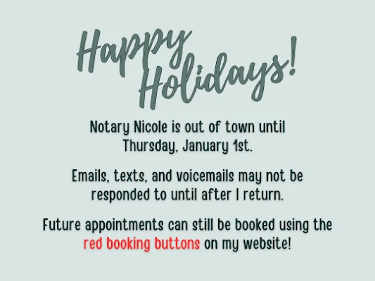 Notary Nicole