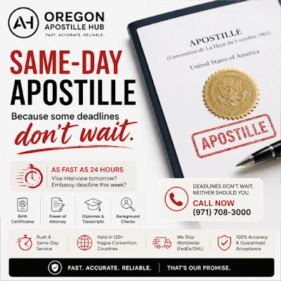 Oregon Apostille Hub LLC