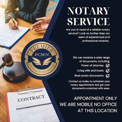Premier Central Mobile Notary, LLC