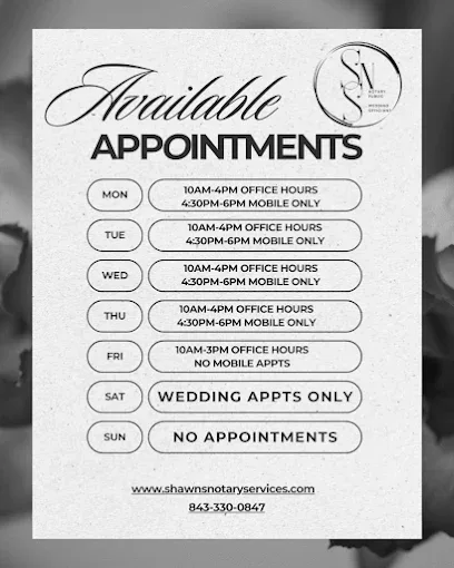 Shawn's Notary Services