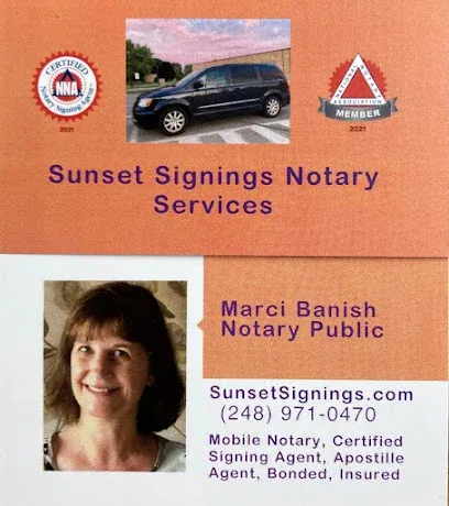 Sunset Signings Notary Services