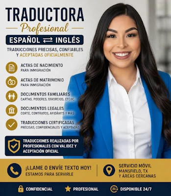 Texas Notary Public - Mansfield
