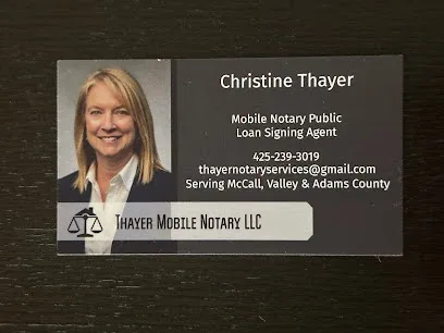 Thayer Mobile Notary Services