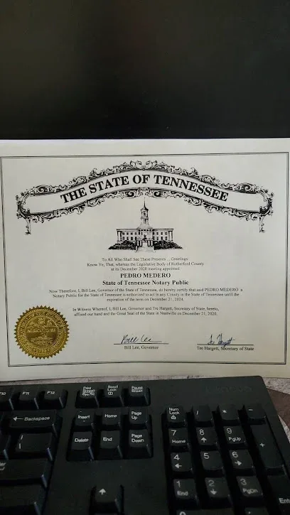 TN Notary & financial experts