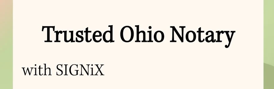 Trusted Ohio Notary