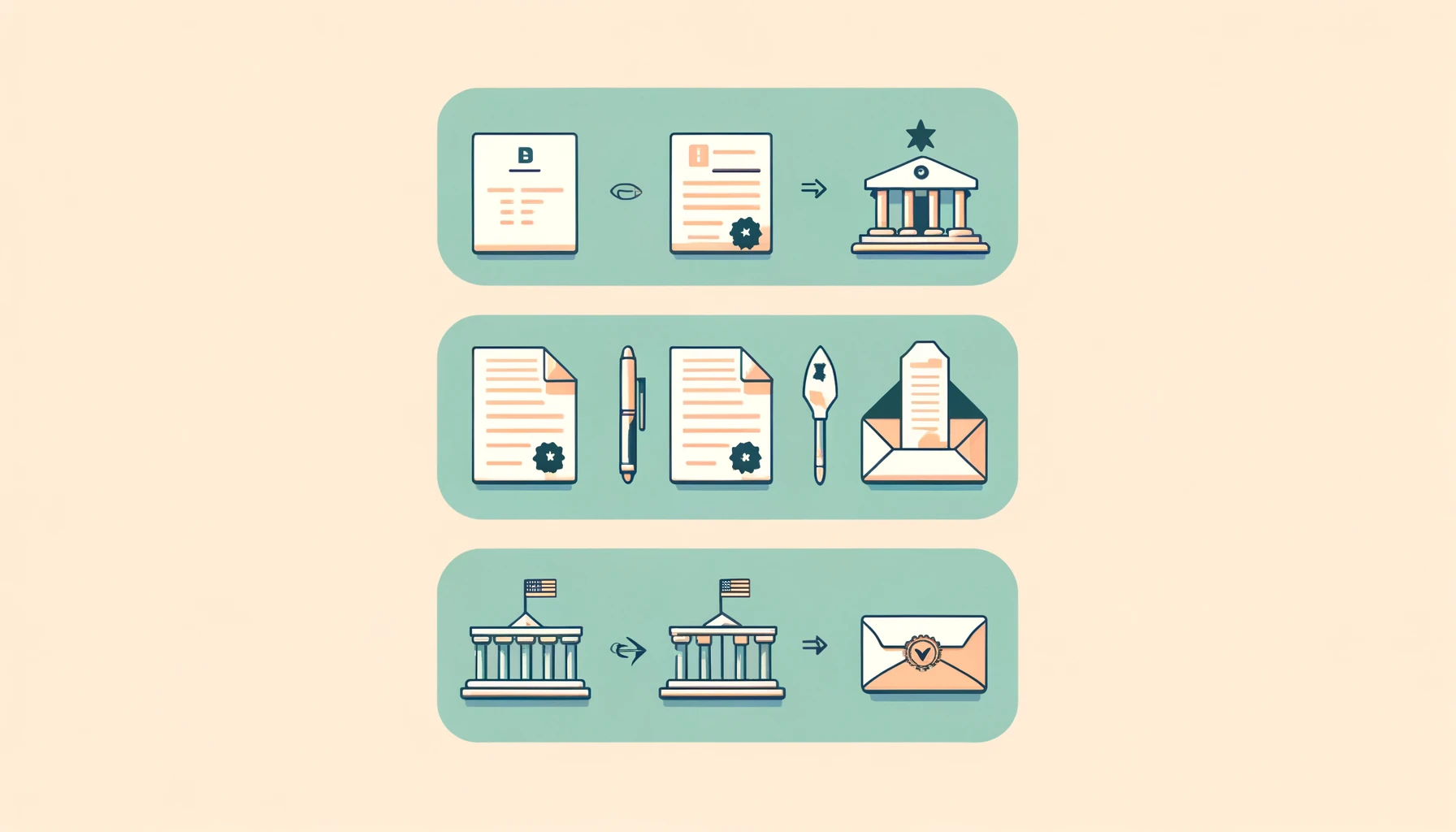 cómo apostillar contratos en USA