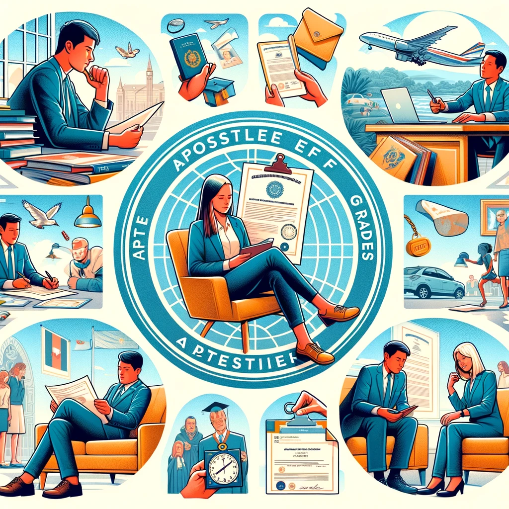 apostillado de calificaciones